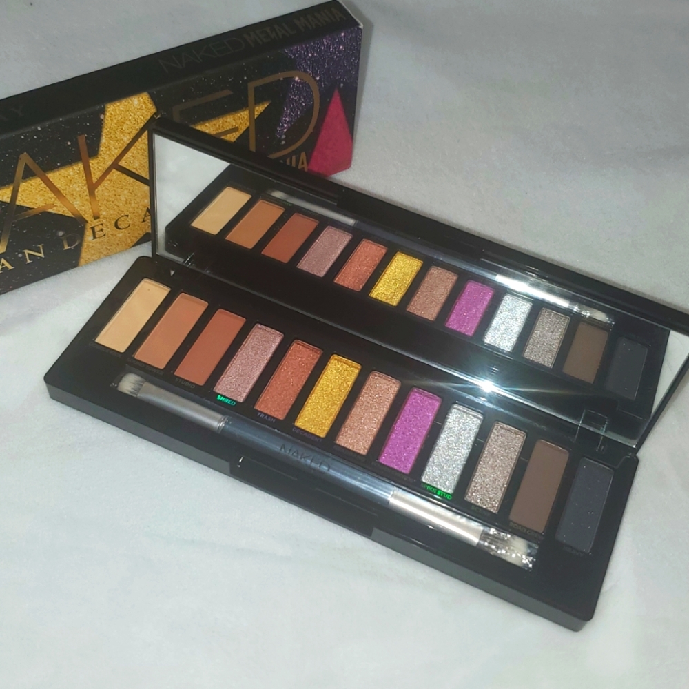 NIB Urban Decay Naked METAL MANIA Eyeshadow Palette
